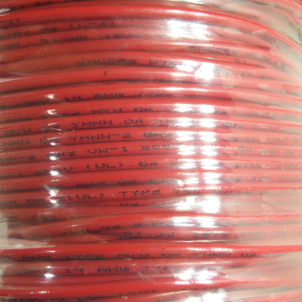 Encore Wire 14AWG MYW/THHN/THWN-2 Red Stranded Copper Wire Cable 600V 500'