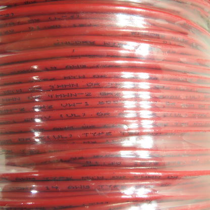 Encore Wire 14AWG MYW/THHN/THWN-2 Red Stranded Copper Wire Cable 600V 500'