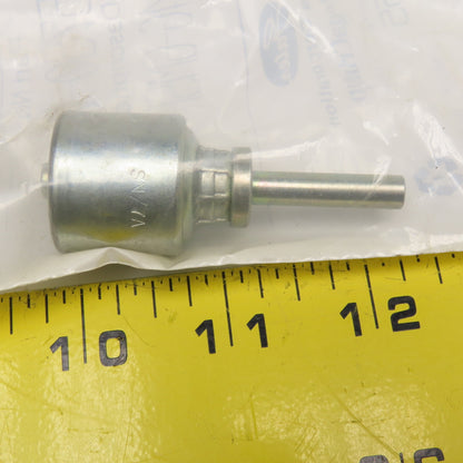 Gates 4G-6MLSP 1/4" (-4) ID Hose x 1/4" ID Hose Mega Crimp Stand Pipe Fitting