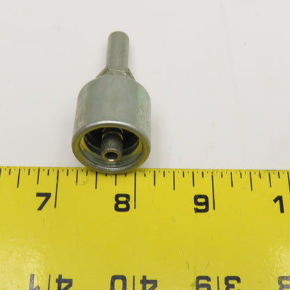 Gates 4G-8MLSP 8mm ID Hose x 8mm ID Metric Hose Mega Crimp Stand Pipe Fitting