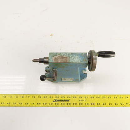 Bison 5818-125 Tailstock Assembly & Dead Center 5" Centerline W/ Lock
