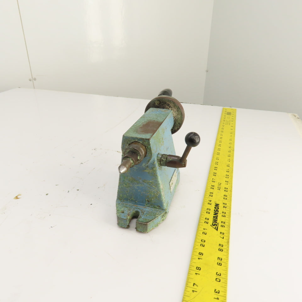 Bison 5818-125 Tailstock Assembly & Dead Center 5" Centerline W/ Lock