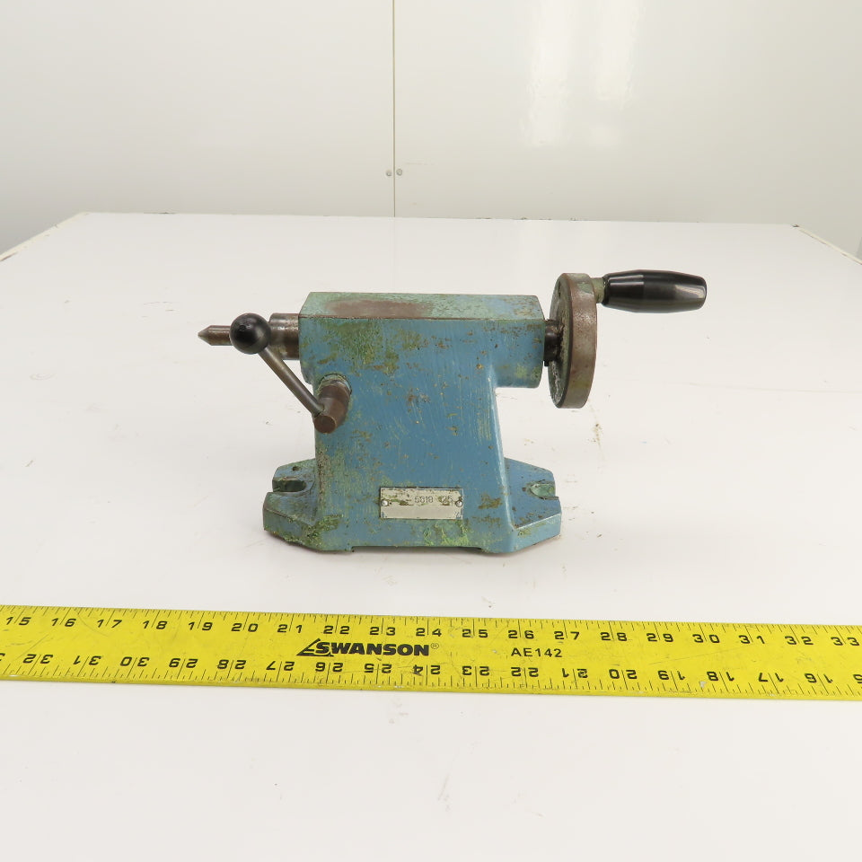 Bison 5818-125 Tailstock Assembly & Dead Center 5" Centerline W/ Lock