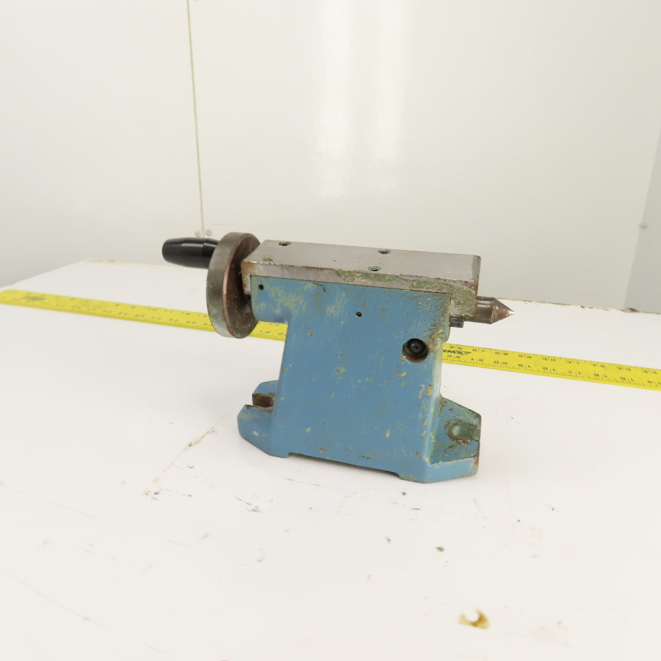 Bison 5818-125 Tailstock Assembly & Dead Center 5" Centerline W/ Lock