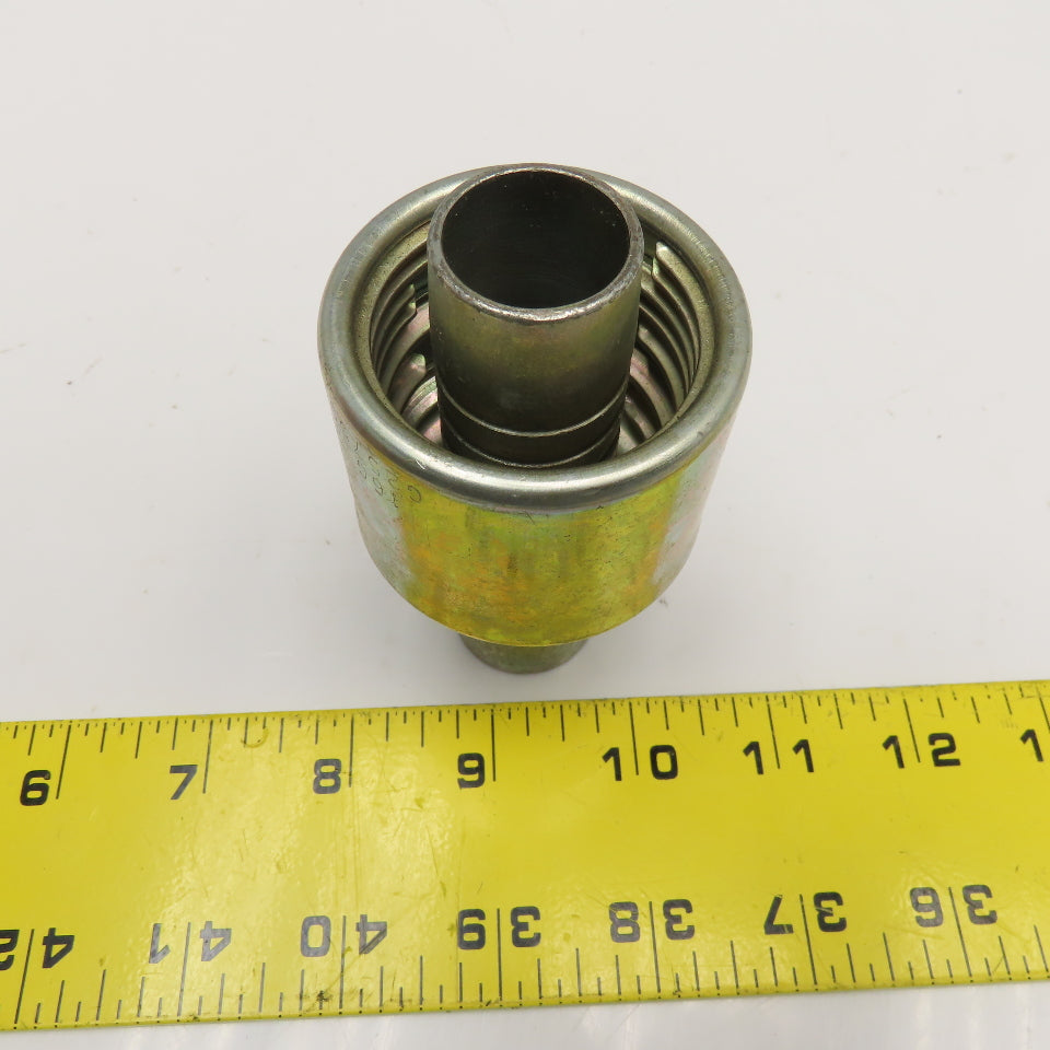 Gates 16G-28MLSP 28mm ID Hose X 1" (-16) ID Hose Mega Crimp Stand Pipe Fitting