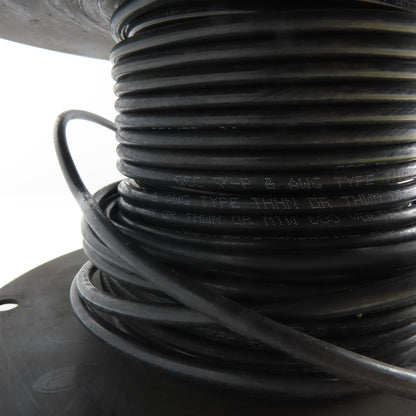 GCC 8AWG THHN/MTW/THWN Black Stranded Copper Wire 94' 600V