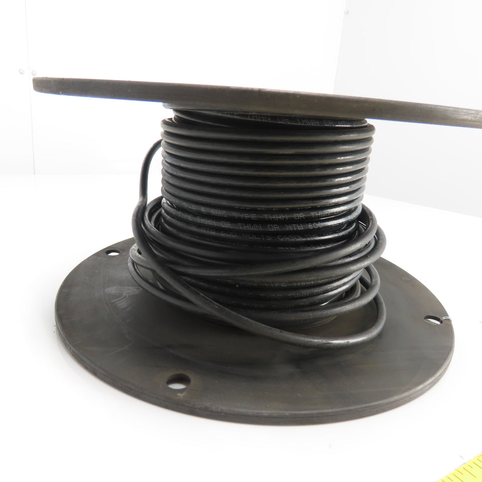 GCC 8AWG THHN/MTW/THWN Black Stranded Copper Wire 94' 600V