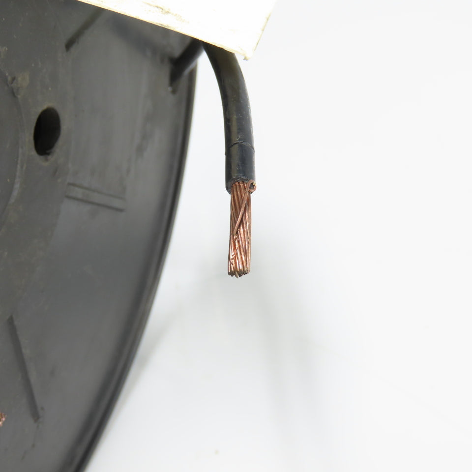 GCC 8AWG THHN/MTW/THWN Black Stranded Copper Wire 94' 600V