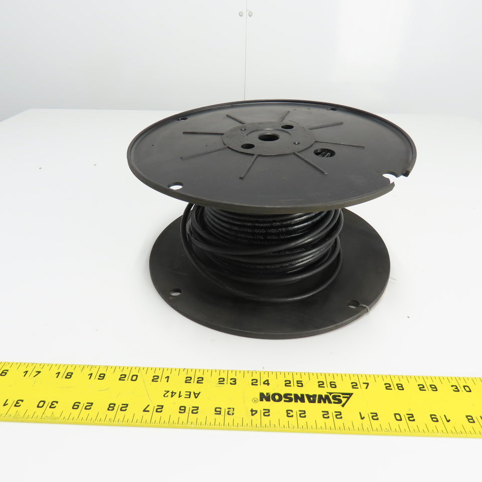 GCC 8AWG THHN/MTW/THWN Black Stranded Copper Wire 94' 600V