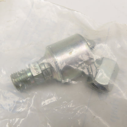 Gates 4G-4MFA 1/4" (-4) ID Mega Crimp Hose 1/4" Flareless Male Straight Fitting