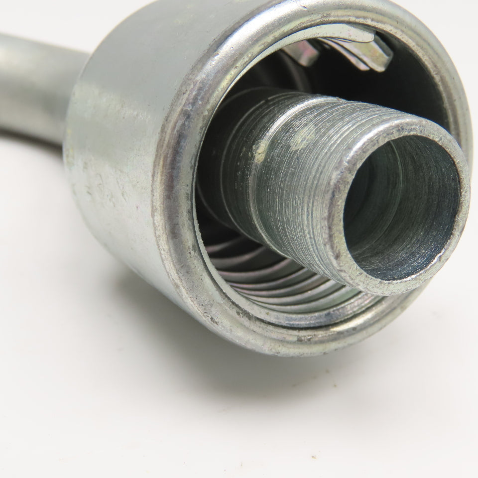 Gates 12G-12FJX 3/4" (-12) Hose ID Mega Crimp x 3/4" Female JIC Swivel 90° Elbow