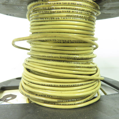 Southwire 14AWG THHN Yellow Stranded Copper Wire 170' Total Length 600V