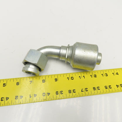 Gates 16G-16FFORX90S 1" (-16) Hose ID x 1" Female Flat Face Seal 90° Elbow