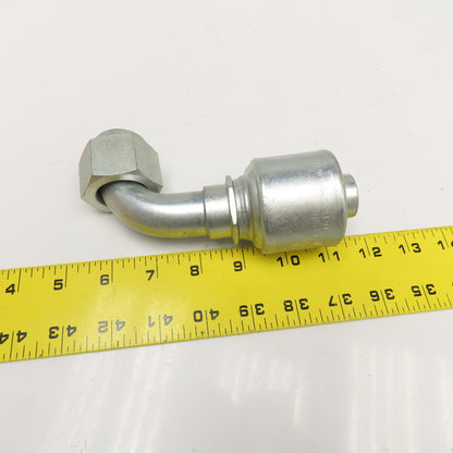Gates 16G-16FFORX90S 1" (-16) Hose ID x 1" Female Flat Face Seal 90° Elbow
