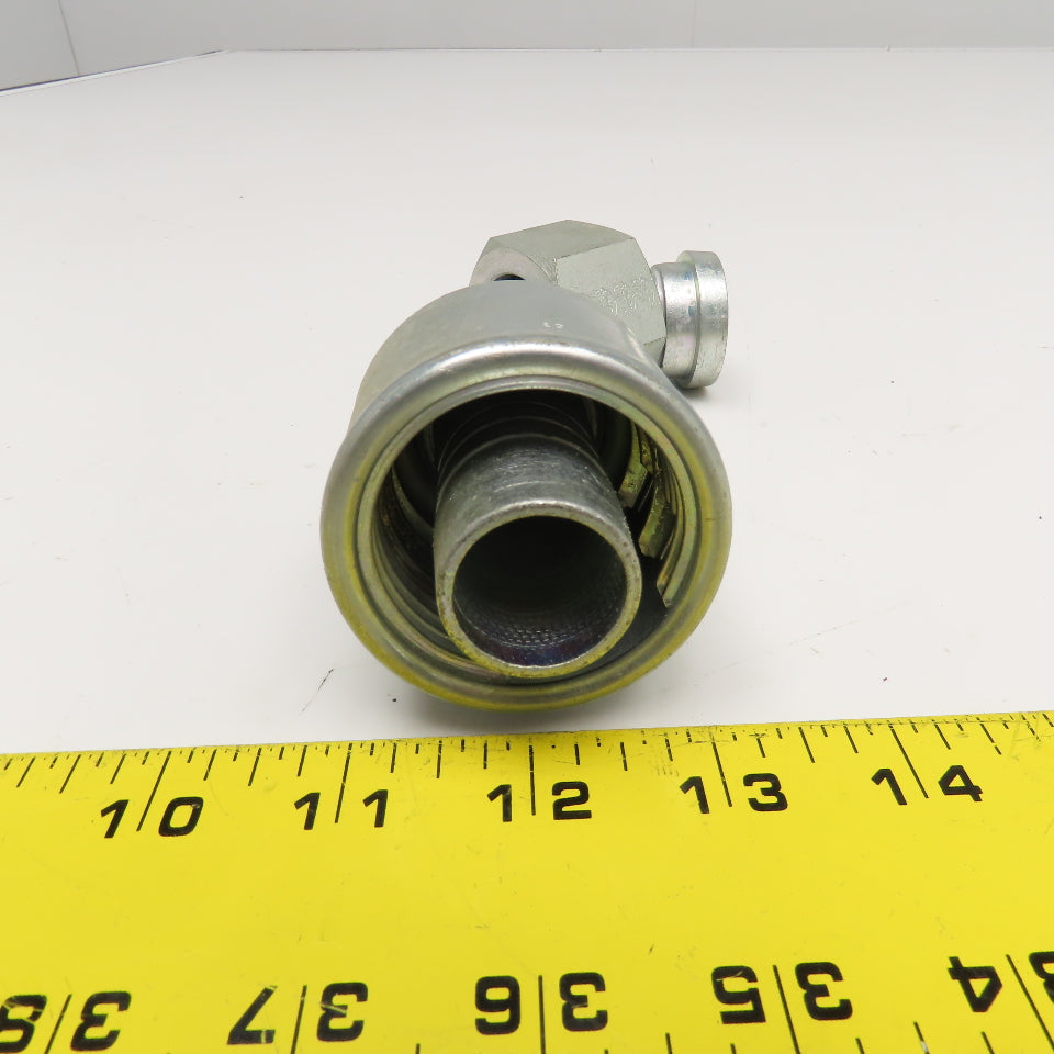 Gates 16G-16FFORX90S 1" (-16) Hose ID x 1" Female Flat Face Seal 90° Elbow