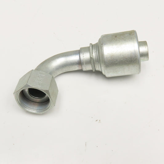 Gates 16G-16FFORX90S 1" (-16) Hose ID x 1" Female Flat Face Seal 90° Elbow