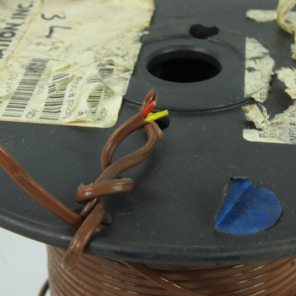 Pyromation K20-1-507 20AWG Thermocouple Wire Brown Solid 2-Wire 4-1/2LBS