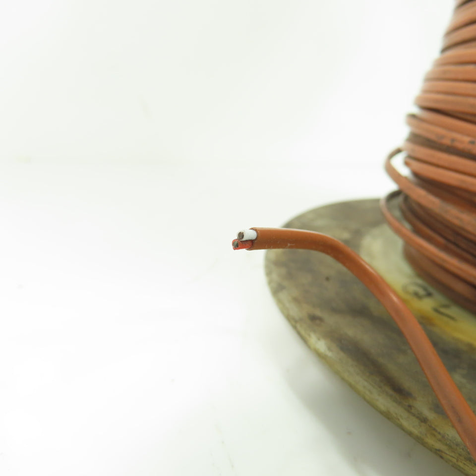 Pyromation K20-1-507 20AWG Thermocouple Wire Brown Solid 2-Wire 3-1/2LBS