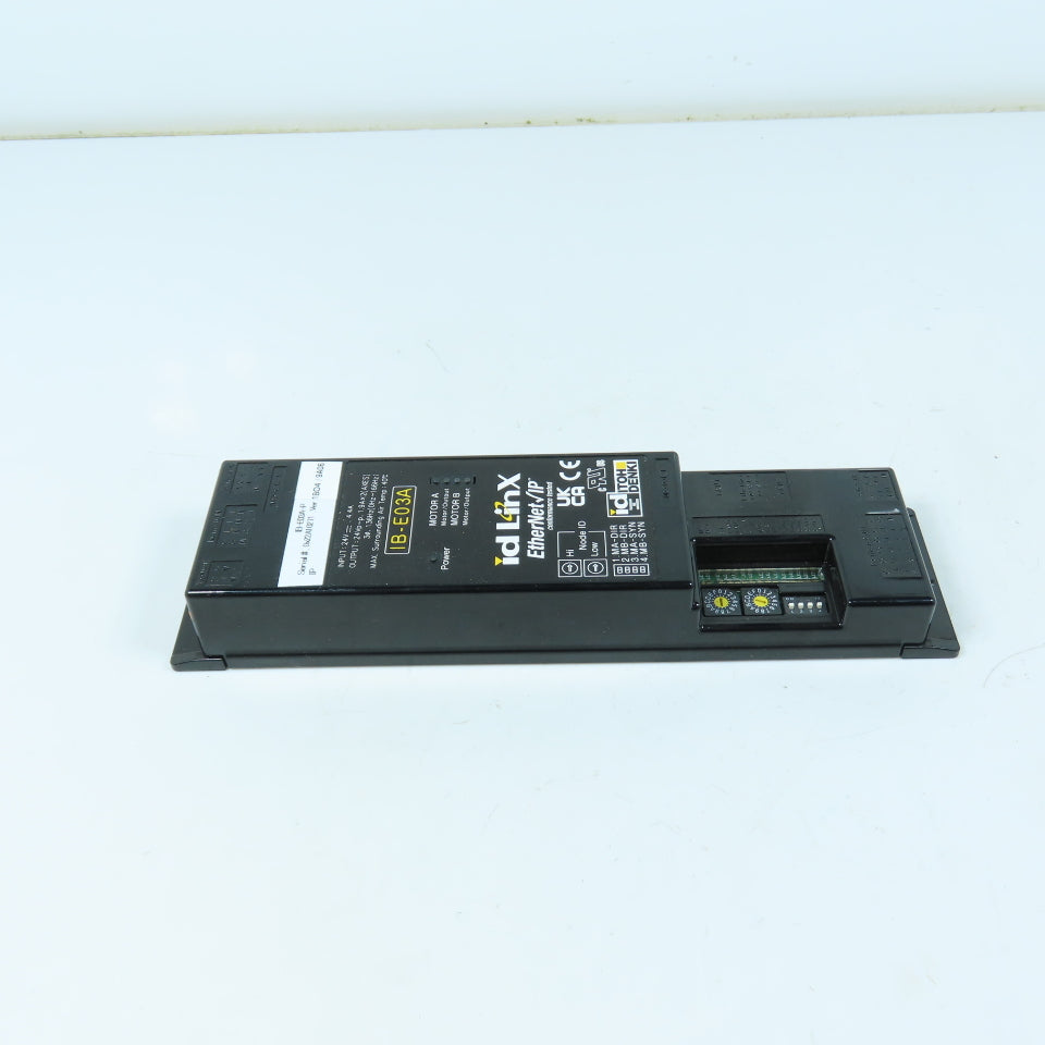 ITOH DENKI IB-E03A-P id LinX EtherNet/IP 2-Zone Motor Drive Controller 24V DC