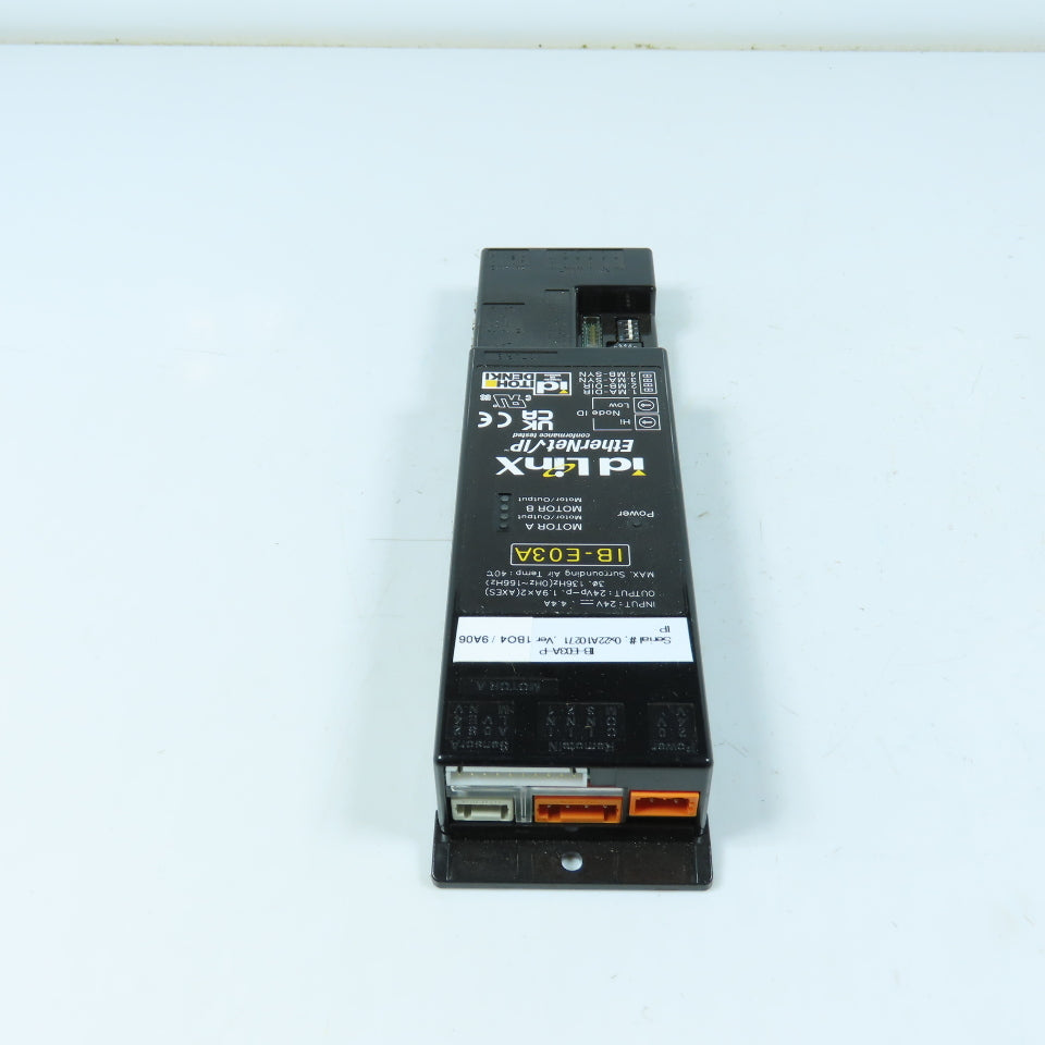 ITOH DENKI IB-E03A-P id LinX EtherNet/IP 2-Zone Motor Drive Controller 24V DC