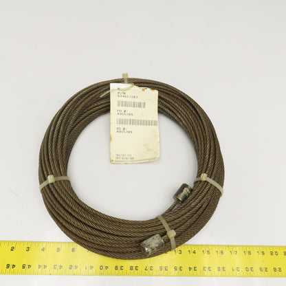 Yale 644627203 Hoist Wire Rope OEM Replacement 25D158-H6 x 19-027