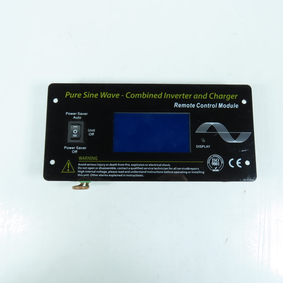 612-00199-02 Pure Sine Wave Inverter Charger Remote Control Module LCD Display