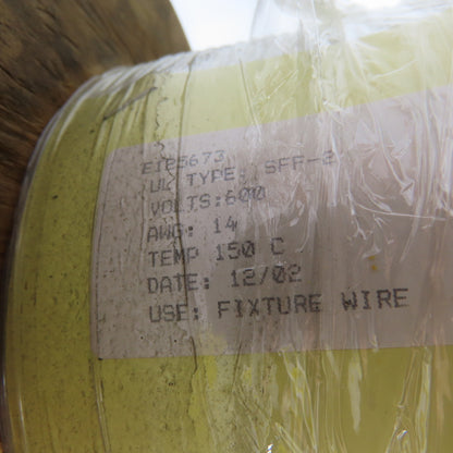 Houston Wire SFF-2 14AWG Fixture Wire SMRL White 150°C 500'