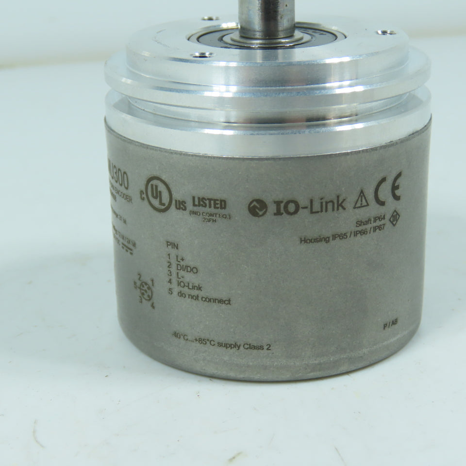 ifm electronic RMU300 Absolute Multiturn Encoder Solid Shaft IO-Link