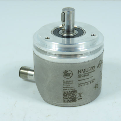 ifm electronic RMU300 Absolute Multiturn Encoder Solid Shaft IO-Link