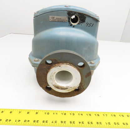 Foxboro 2802-SABA-TSG-G 2" Flange Magnetic Flow Tube 120V
