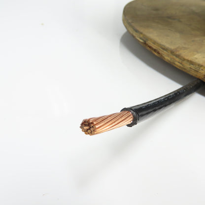 Encore 3AWG MTW/THHN/THWN Black Strand Copper Wire 600V 64'