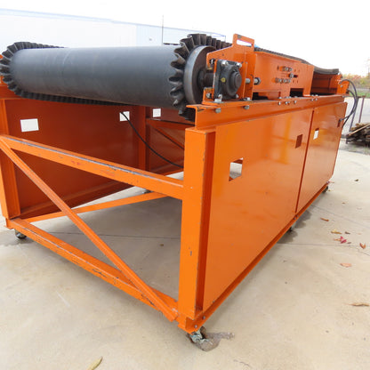 59" Wide x 10' Flat Belt Conveyor 230/460V 3Ph 263FPM 62" Fixed Discharge Height