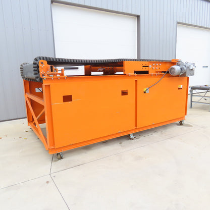 59" Wide x 10' Flat Belt Conveyor 230/460V 3Ph 263FPM 62" Fixed Discharge Height