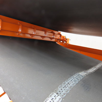 59" Wide x 10' Flat Belt Conveyor 230/460V 3Ph 263FPM 62" Fixed Discharge Height