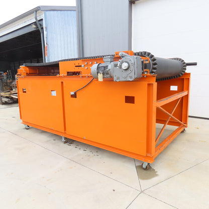 59" Wide x 10' Flat Belt Conveyor 230/460V 3Ph 263FPM 62" Fixed Discharge Height