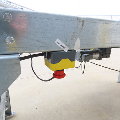 24" x 16' Slide Bed Conveyor 115V 1Ph 25FPM .5Hp