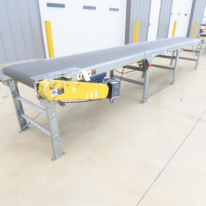 24" x 16' Slide Bed Conveyor 115V 1Ph 25FPM .5Hp