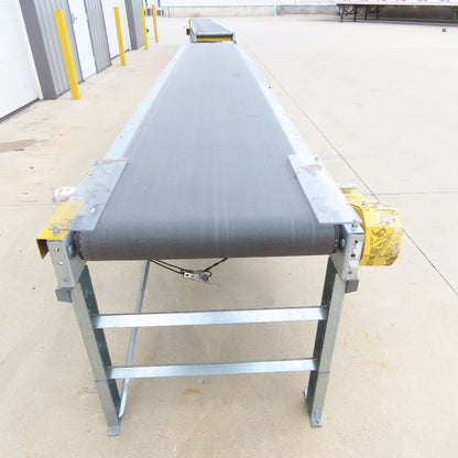 24" x 16' Slide Bed Conveyor 115V 1Ph 25FPM .5Hp