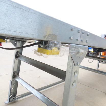 24" x 16' Slide Bed Conveyor 115V 1Ph 25FPM .5Hp