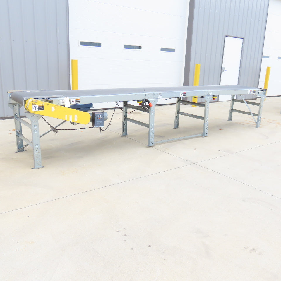 24" x 16' Slide Bed Conveyor 115V 1Ph 25FPM .5Hp