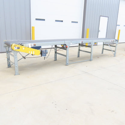 24" x 16' Slide Bed Conveyor 115V 1Ph 25FPM .5Hp