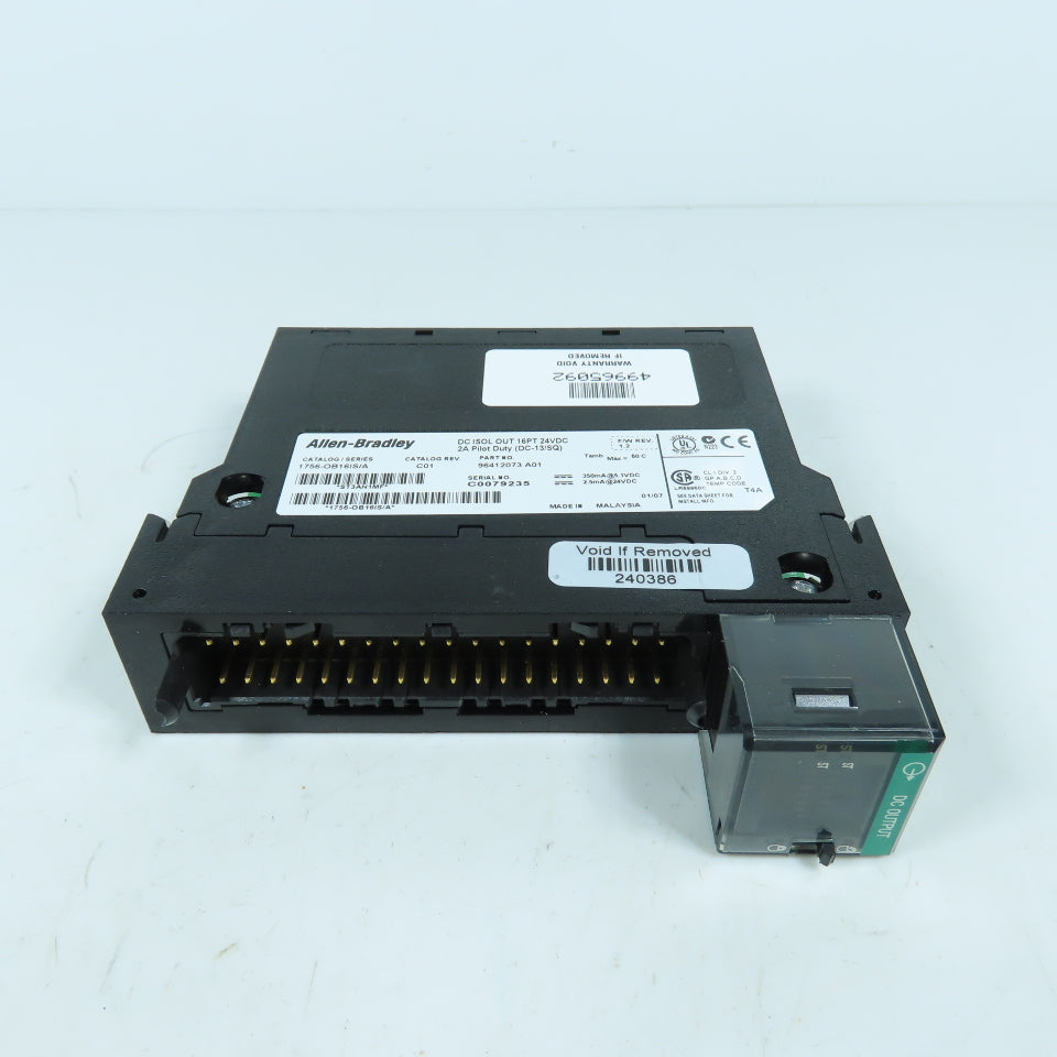 Allen-Bradley 1756-OB16IS SerA ControlLogix 16 Pt DC Isolated Output Module