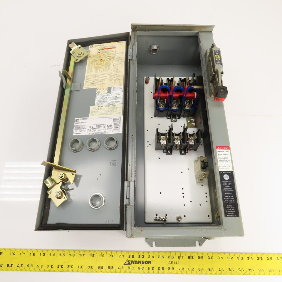 Square D 8538SCA14V81F4T 30A Disconnect Switch For Combo Starter