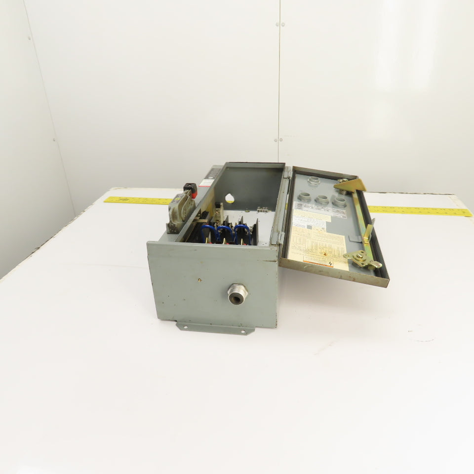 Square D 8538SCA14V81F4T 30A Disconnect Switch For Combo Starter