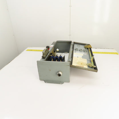 Square D 8538SCA14V81F4T 30A Disconnect Switch For Combo Starter