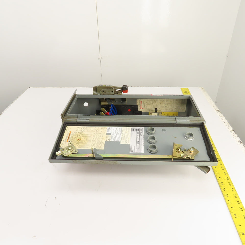 Square D 8538SCA14V81F4T 30A Disconnect Switch For Combo Starter