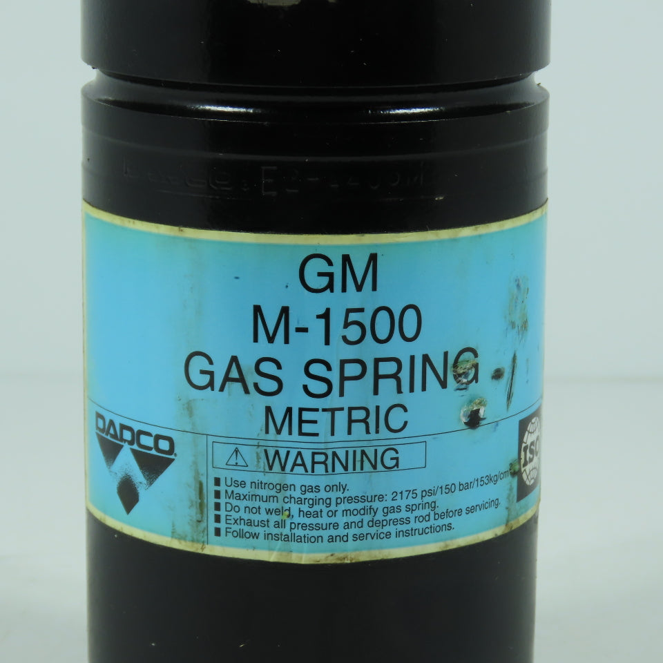 Dadco M-1500-15-02 Gas Spring Metric