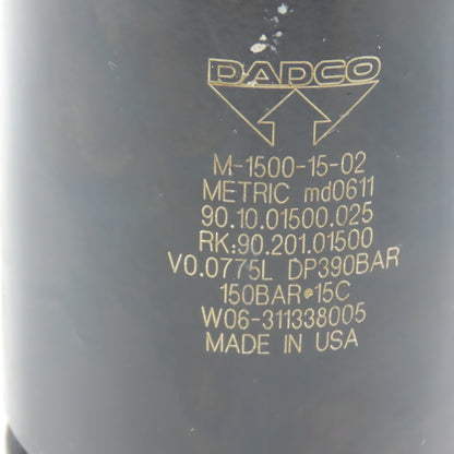 Dadco M-1500-15-02 Gas Spring Metric