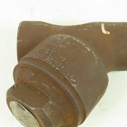 Edward Rockwell EM815 Check Valve W/ Weld Socket A105 Body