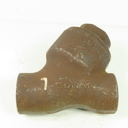 Edward Rockwell EM815 Check Valve W/ Weld Socket A105 Body